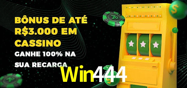 Win444 melhor bônus de depósito
